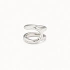 Double curved ring