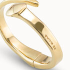 Nail shaped bangle bracelet