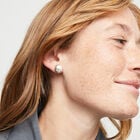Bead shaped stud earrings