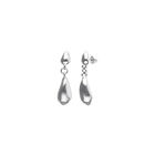 Long drop-shaped earrings