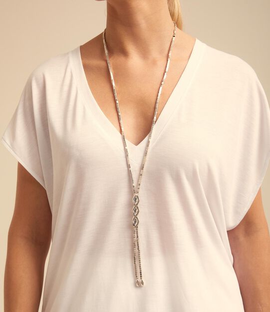 Necklace Mystery, Silver, large