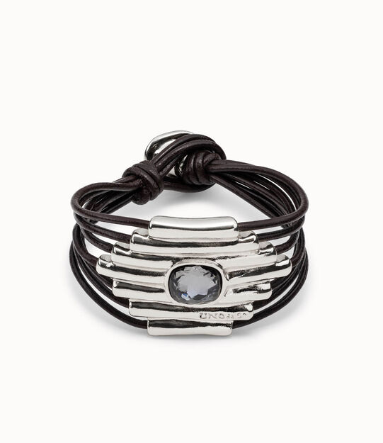 Pulsera bañada en plata de ley