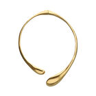 Necklace with irregular drops