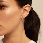 Single Hoop Charm With A Cristal