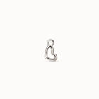 Mini heart piercing charm