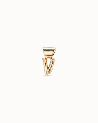 18K gold-plated Personalization collection charm