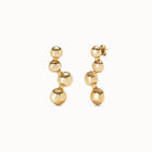 Drop earrings with beads