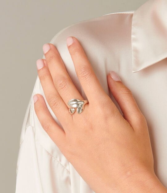 Leaf me alone, Argent, large