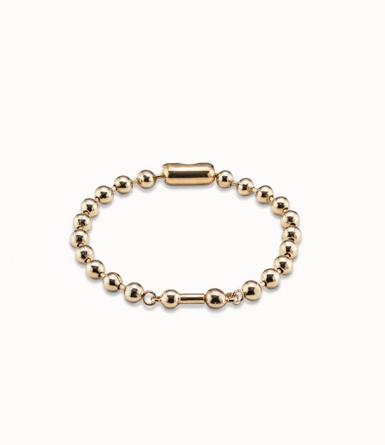 Beaded charm bracelet