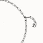 Long link chain charm necklace