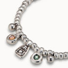 Pulsera ba&ntilde;ada en plata de ley