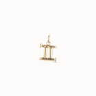 Gemini shaped charm