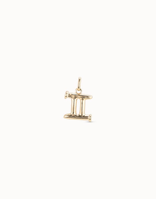 Gemini shaped charm