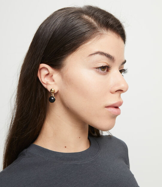 LillyMarie Damas Pendientes De Dos Tonos Plata De Ley 925 Oro/plata