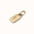 Charm with the word &ldquo;lucky&rdquo;