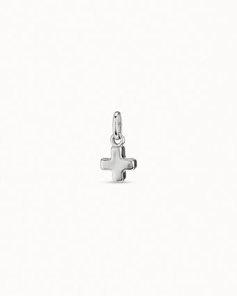 Charm croce placcato argento Sterling
