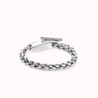 Cuban link chain bracelet