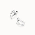 Triple-Curve Stud Earrings