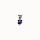Charm with blue stone