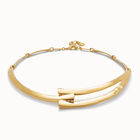 Sculpted Choker Necklace