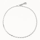 Collana maglie placcata argento Sterling