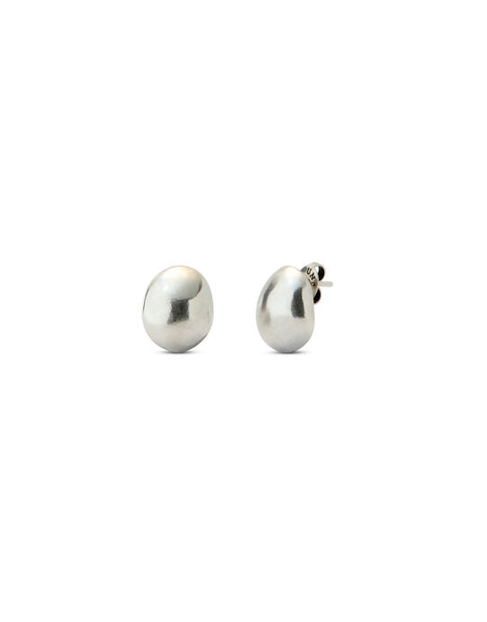 Chunky Bean Stud Earrings