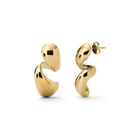 Chunky Double Teardrop Earrings