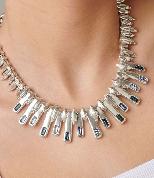 Little Nightbird Necklace, Silver, large