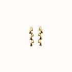 Elongated zigzag earrings
