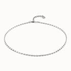 Short oval link chain necklace