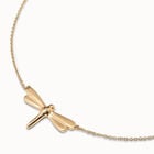 Short  chain pendant necklace  with nail