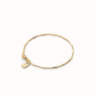 Charm chain bracelet