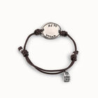 Pulsera en ba&ntilde;o en plata de ley