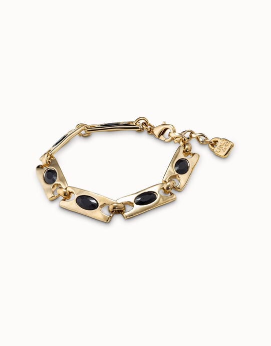 Bracelet The Crown, Golden, large