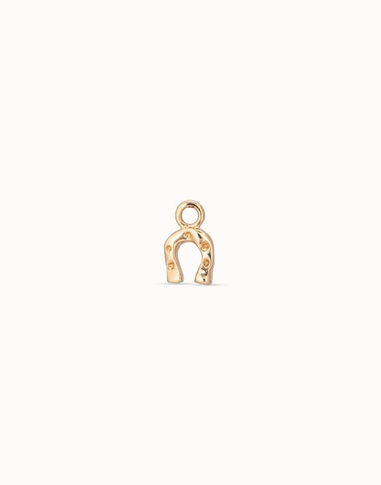 Horseshoe Single Hoop Charm