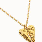 Short necklace with wing detail
