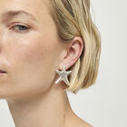 Medium starfish-shaped earrings