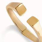 Bangle bracelet with square shape