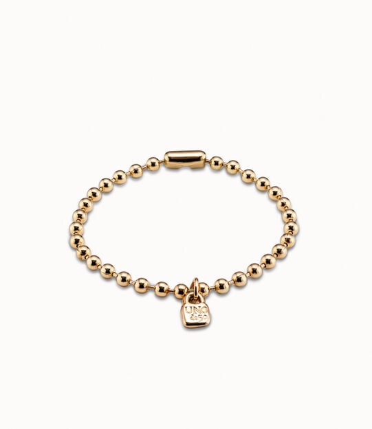 Beaded charm bracelet