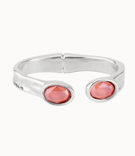 Pulsera bañada en plata de ley