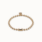 Beaded charm bracelet