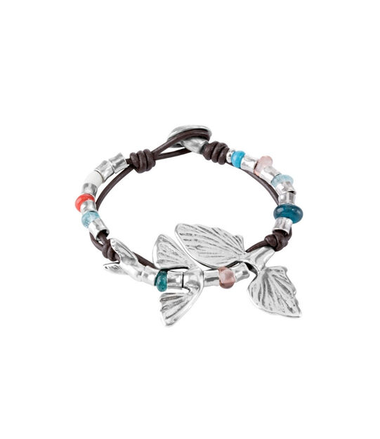 Sterling silver-plated bracelet