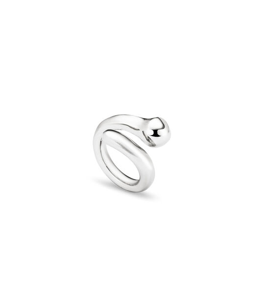 Sterling silver-plated ring
