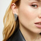 Earrings with wing design