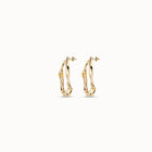 Large hoop earrings