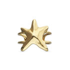 Doble bangle bracelet with starfish