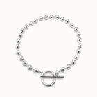 Collana corta catenina placcata argento Sterling