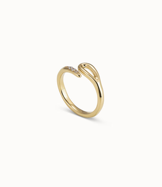 Needle shape open ring