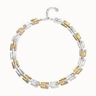 Square links chain bracelet