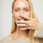 Maxi ring with heart shape